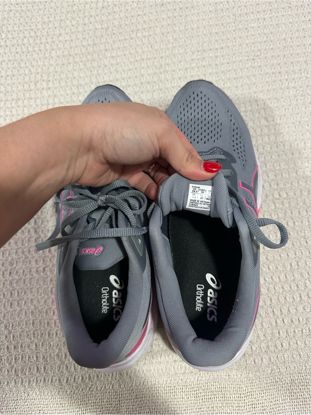 Asics GT-1000 12 Wide WMNS Sheet Rock / Hot Pink